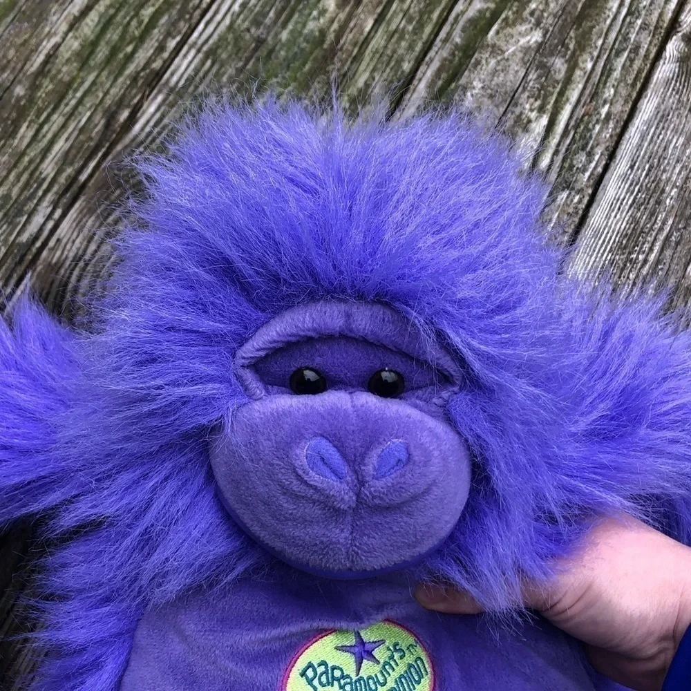 Paramount Kings Dominion Stuffed Purple Monkey